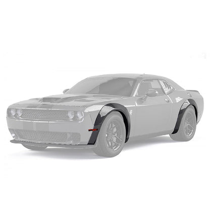 2015-Up Dodge Challenger SRT Hellcat Demon Wide Body Side Fender Flare image 1
