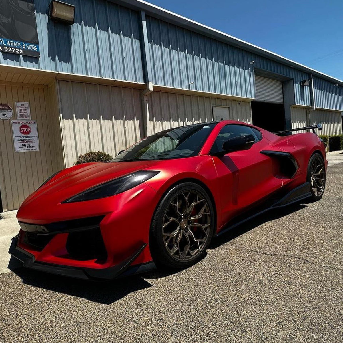 Corvette C8 Z06 Conversion Front Bumper Kit image 10