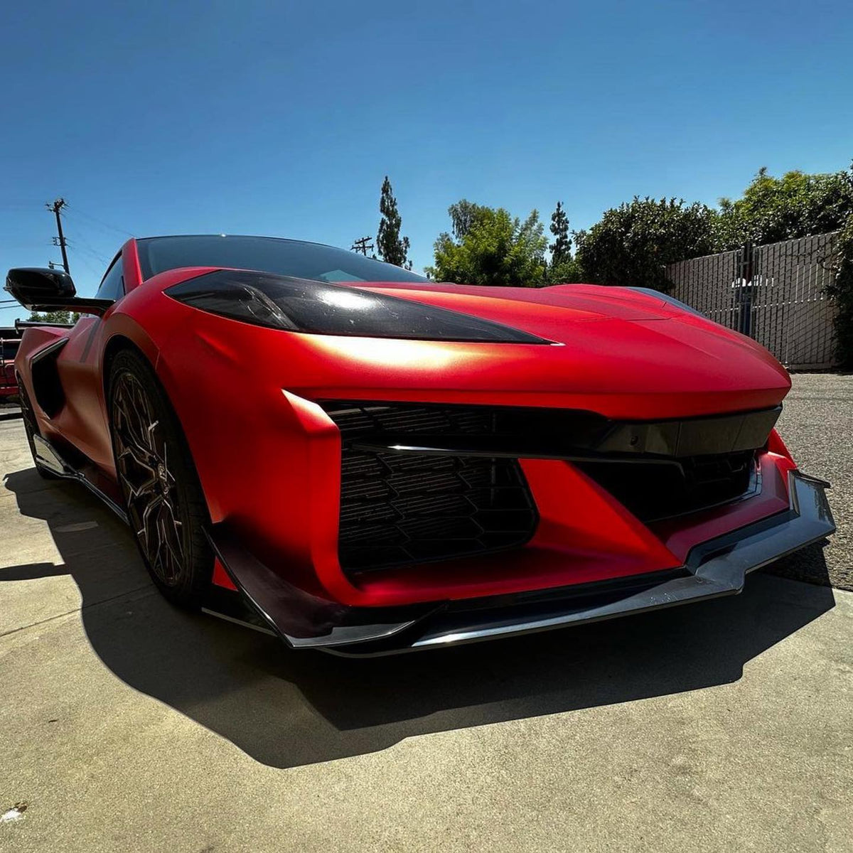 Corvette C8 Z06 Conversion Front Bumper Kit image 9