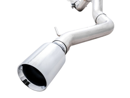AWE 0FG Catback Exhaust for Ford Bronco with BashGuard™ - Single 5 Chrome Silver Tip image 5