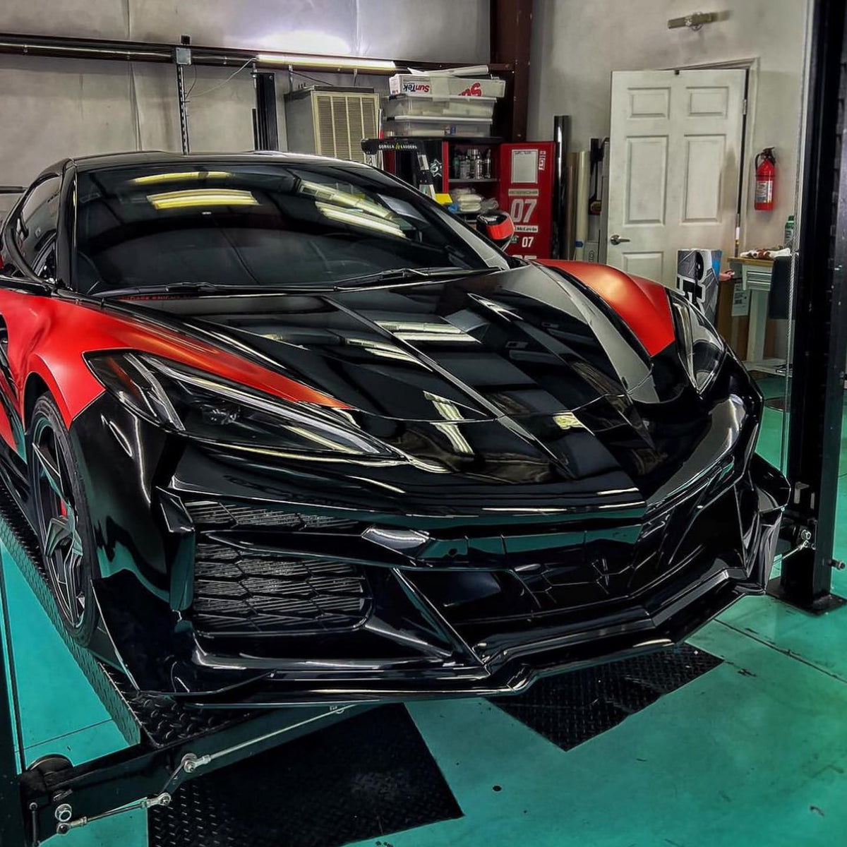Corvette C8 Z06 Conversion Front Bumper Kit image 8