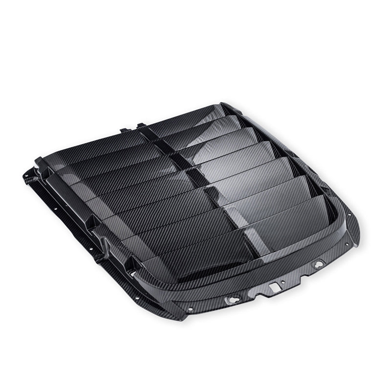 2020-23 Ford Mustang GT500 DRY CARBON FIBER Front Hood Vent image 2