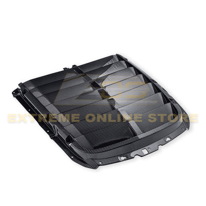 2020-23 Ford Mustang GT500 DRY CARBON FIBER Front Hood Vent image 1