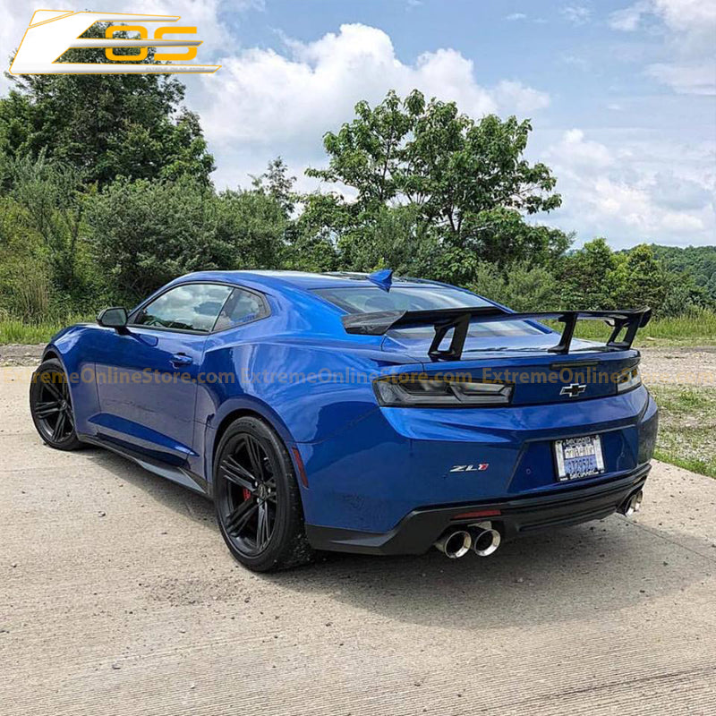 Camaro Zl1 1LE Conversion Rear Trunk Spoiler High Wing image 55