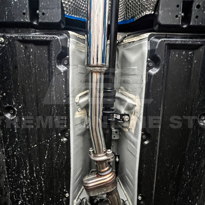 2022-Up Toyota GR86 Subaru BRZ Cat Back Dual Tips Exhaust Kit image 22
