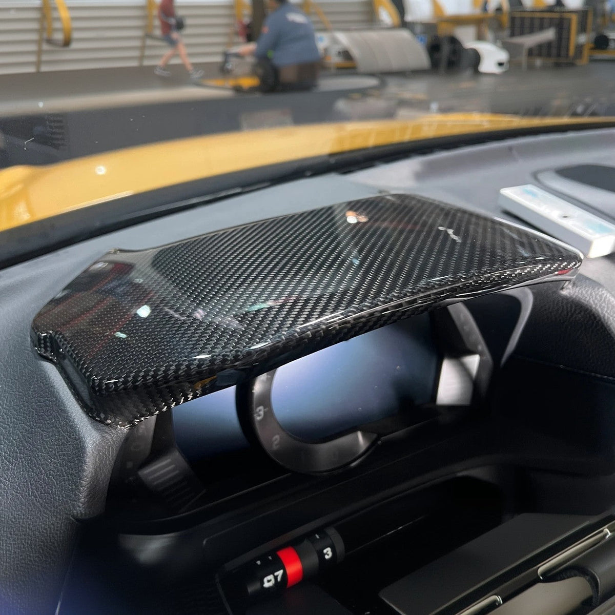 2020-Up Toyota Supra Upper Dashboard Instrument Panel Cover image 1