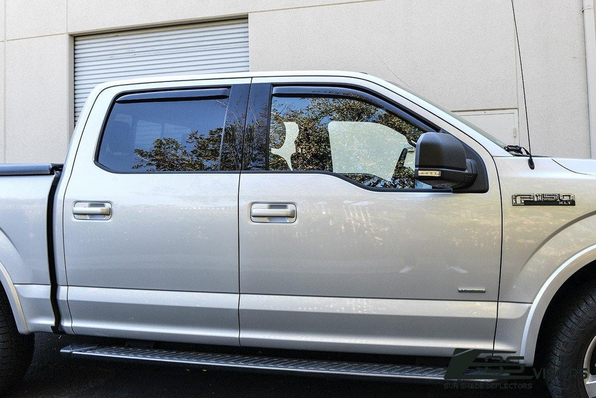 2015-20 Ford F-150 Crew Cab Window Visors image 5