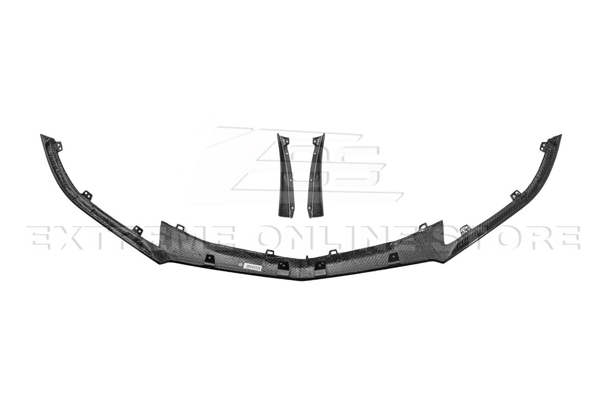 2016-19 Cadillac ATS-V Track Package Dry carbon Fiber Front Lip Side Wheel Arch image 37
