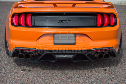 2018-22 Ford Mustang GT500 Rear Bumper Quad Tips Diffuser image 6