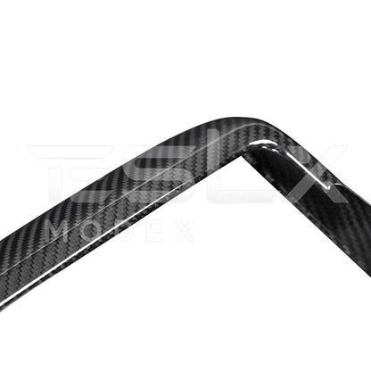 2024-Up Tesla Model 3, 2025-Up Model Y Carbon Fiber Interior Rear Display Frame Cover image 10