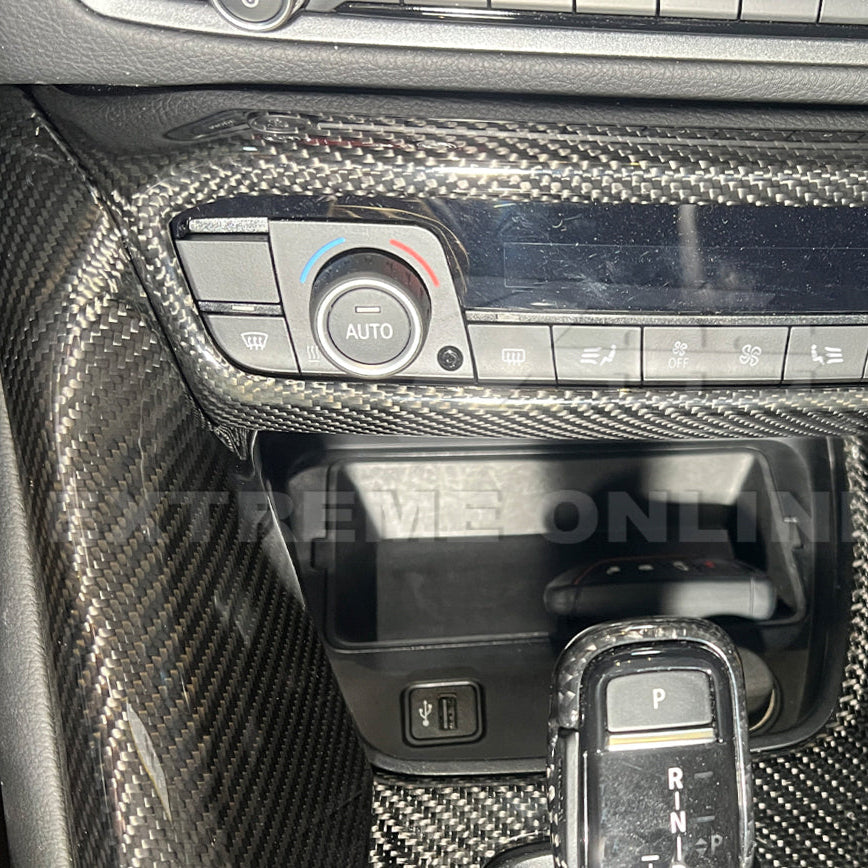2020-Up Toyota Supra Center Console AC Switch Panel Cover image 5