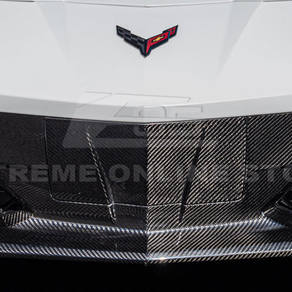 Chevrolet Corvette C8 DRY CARBON FIBER Fascia Panel Grille Cover image 8