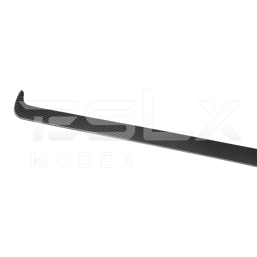 2024-Up Tesla Model 3, 2025-Up Model Y Carbon Fiber Interior Front Center AirOutlet Frame Cover image 9