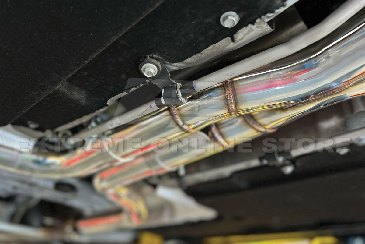 2016-PRESENT CHEVROLET CAMARO V8 COUPE DUAL TIPS CAT BACK EXHAUST image 13