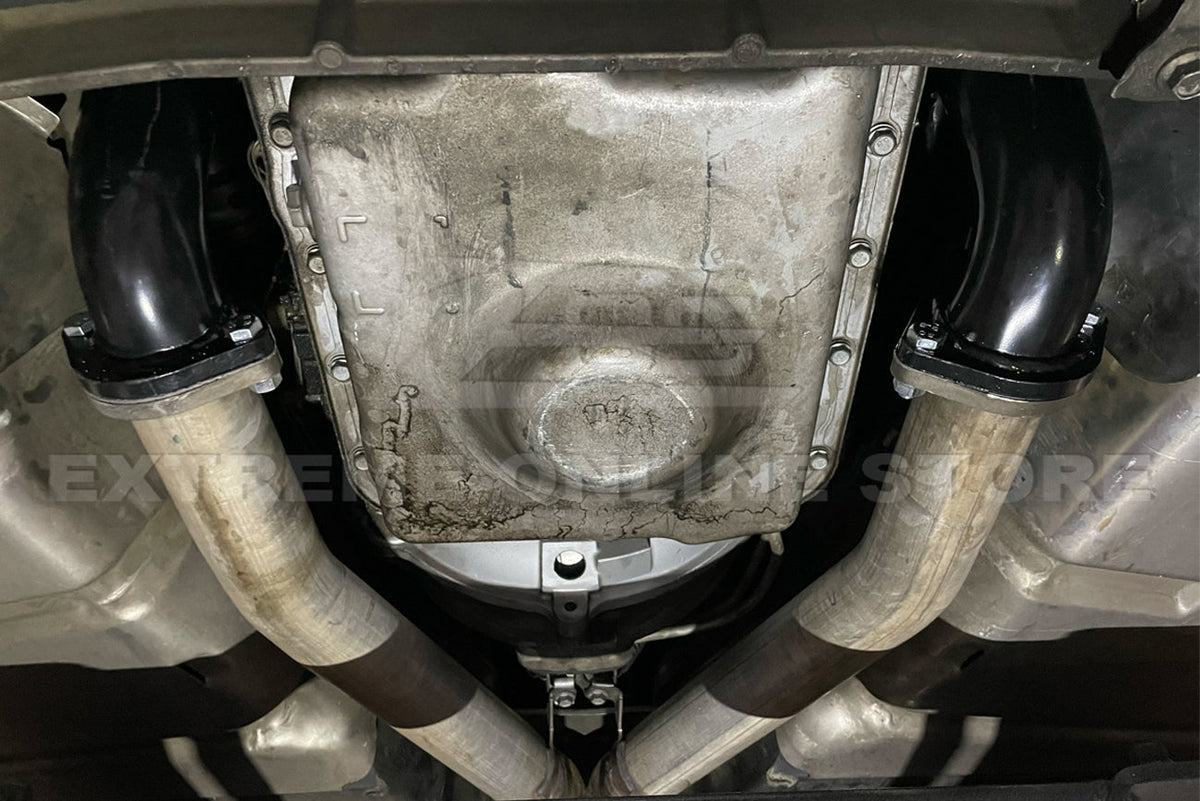 Corvette C5 Muffler Axle Back Quad Tips Exhaust image 7