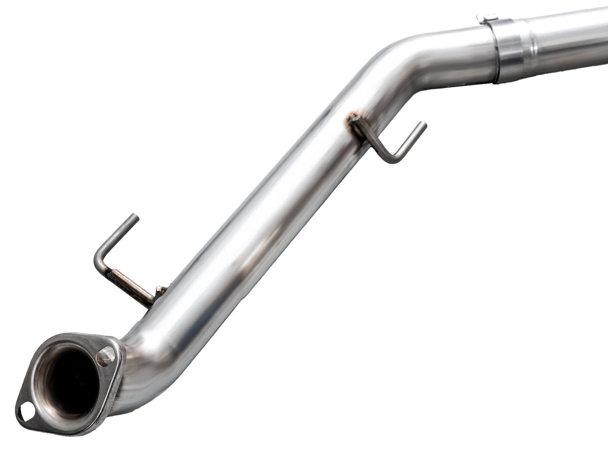 AWE 0FG Exhaust for 4th Gen Toyota Tacoma - Dual Chrome Silver Tips image 12