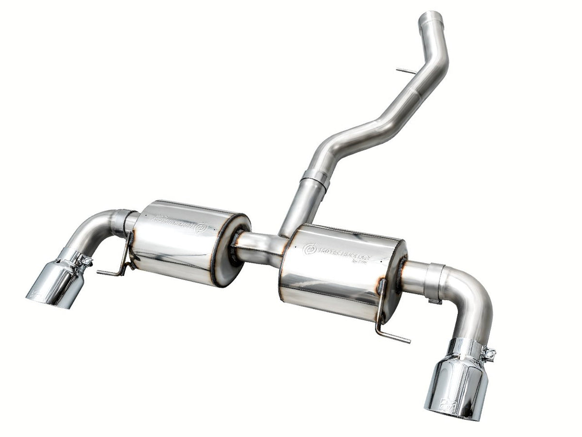 AWE Touring Edition Axle Back Exhaust for BMW G2X 330i/430i - Chrome Silver image 1