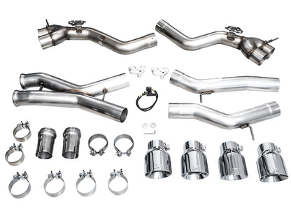 AWE Track Edition Exhaust for BMW G87 M2 - Chrome Silver Tips image 16