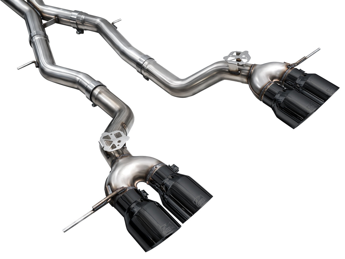 AWE Track Edition Exhaust for BMW G87 M2 - Diamond Black Tips image 13