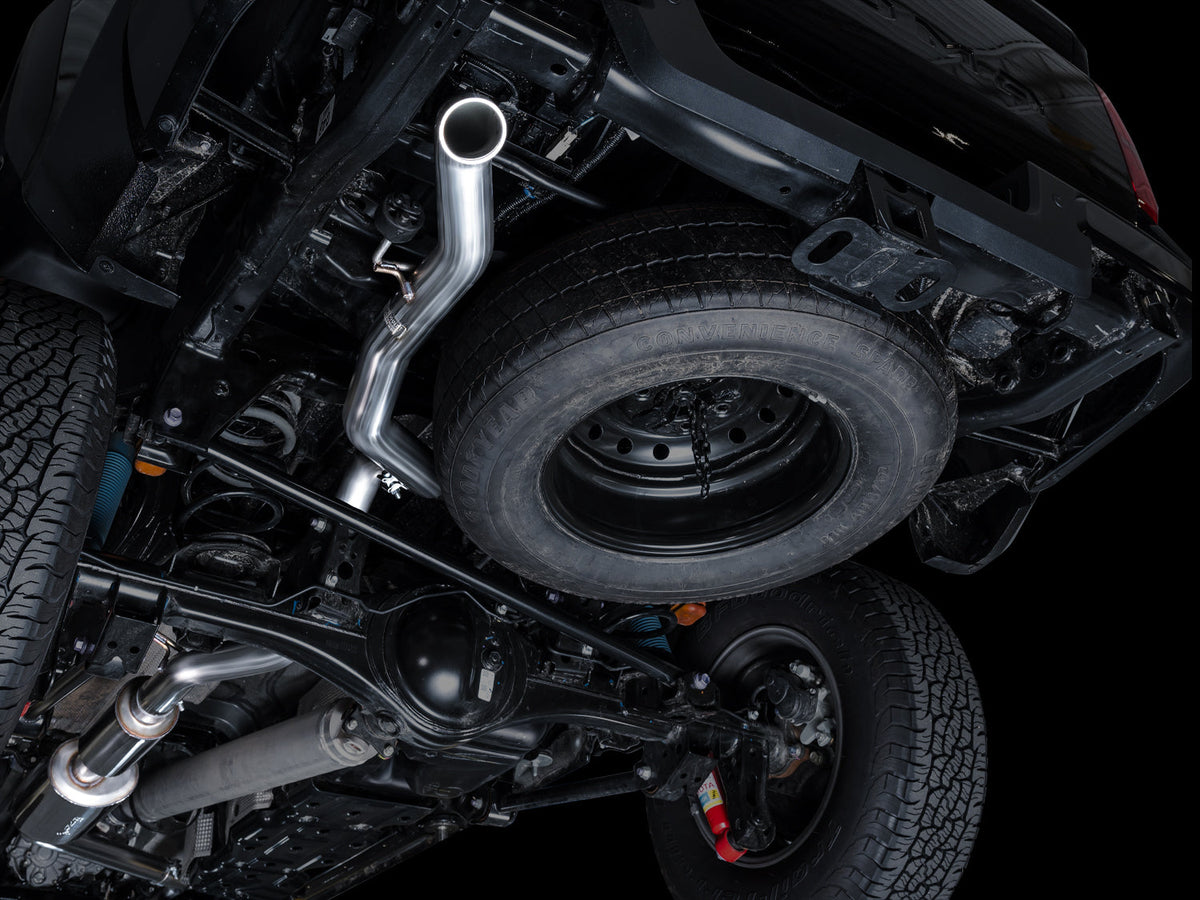 AWE 0FG Exhaust for 4th Gen Toyota Tacoma - BashGuard Only image 5