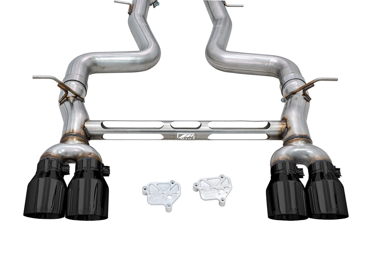 AWE Track Edition Catback Exhaust for BMW F8X M3/M4 - Diamond Black image 9