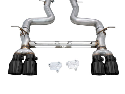 AWE Track Edition Catback Exhaust for BMW F8X M3/M4 - Diamond Black image 9