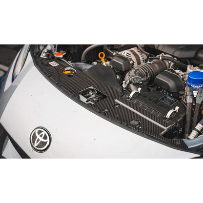 Carbon Fiber Radiator Cooling Plate - 2022+ Toyota GR86 / Subaru BRZ