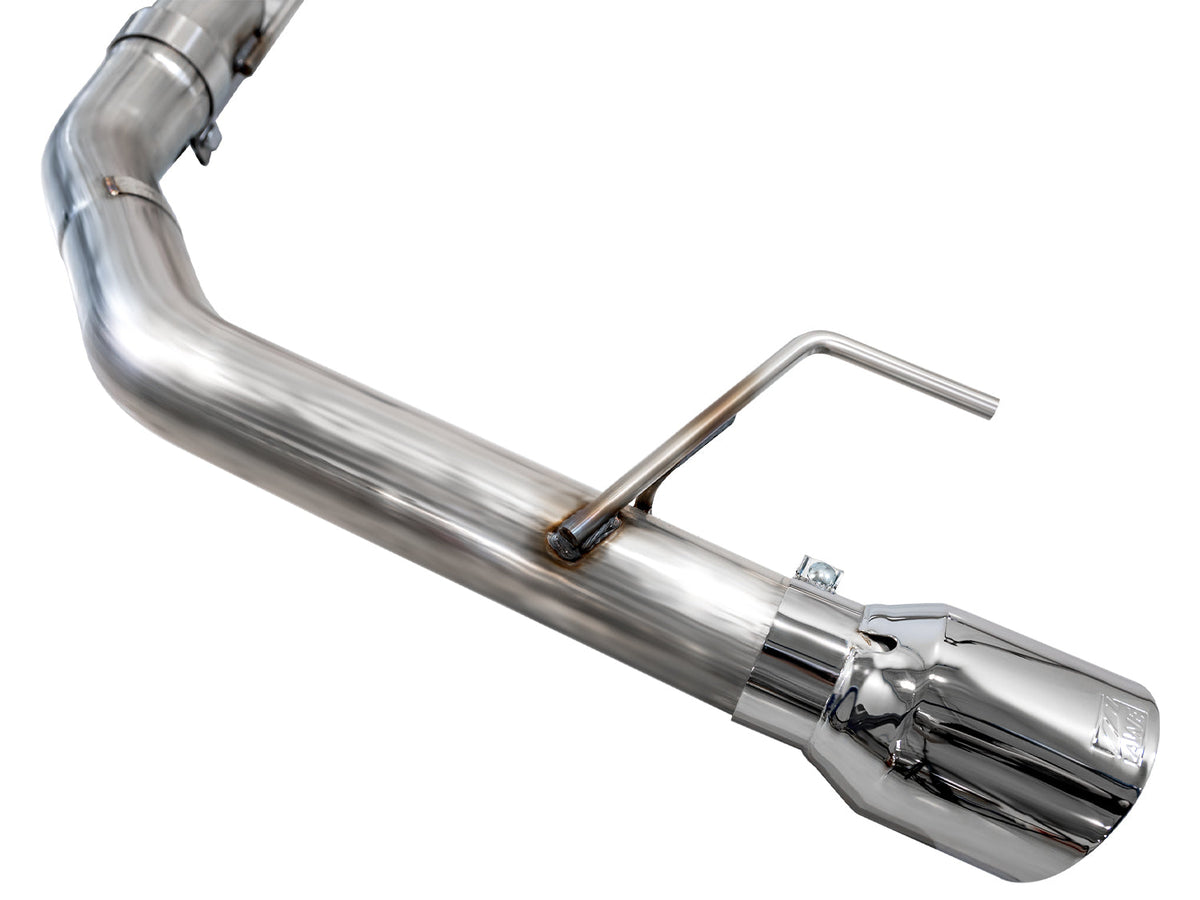 AWE Track Edition Exhaust for S650 Ford Mustang GT Fastback - Dual Chrome Silver Tips image 8