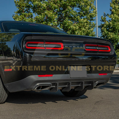 2015-Up Dodge Challenger SRT Add-On Rear Diffuser image 1