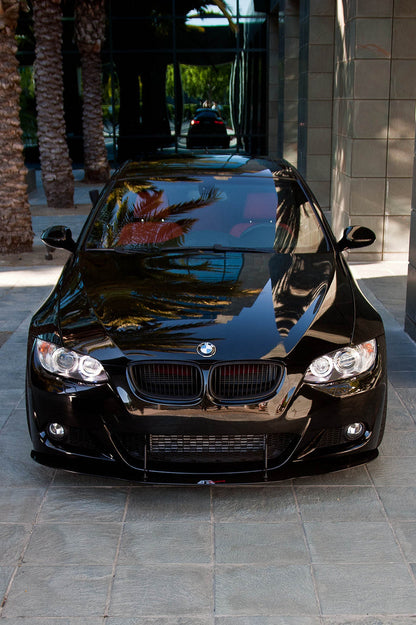 Carbon Fiber Front Wind Splitter-BMW E92 335i
