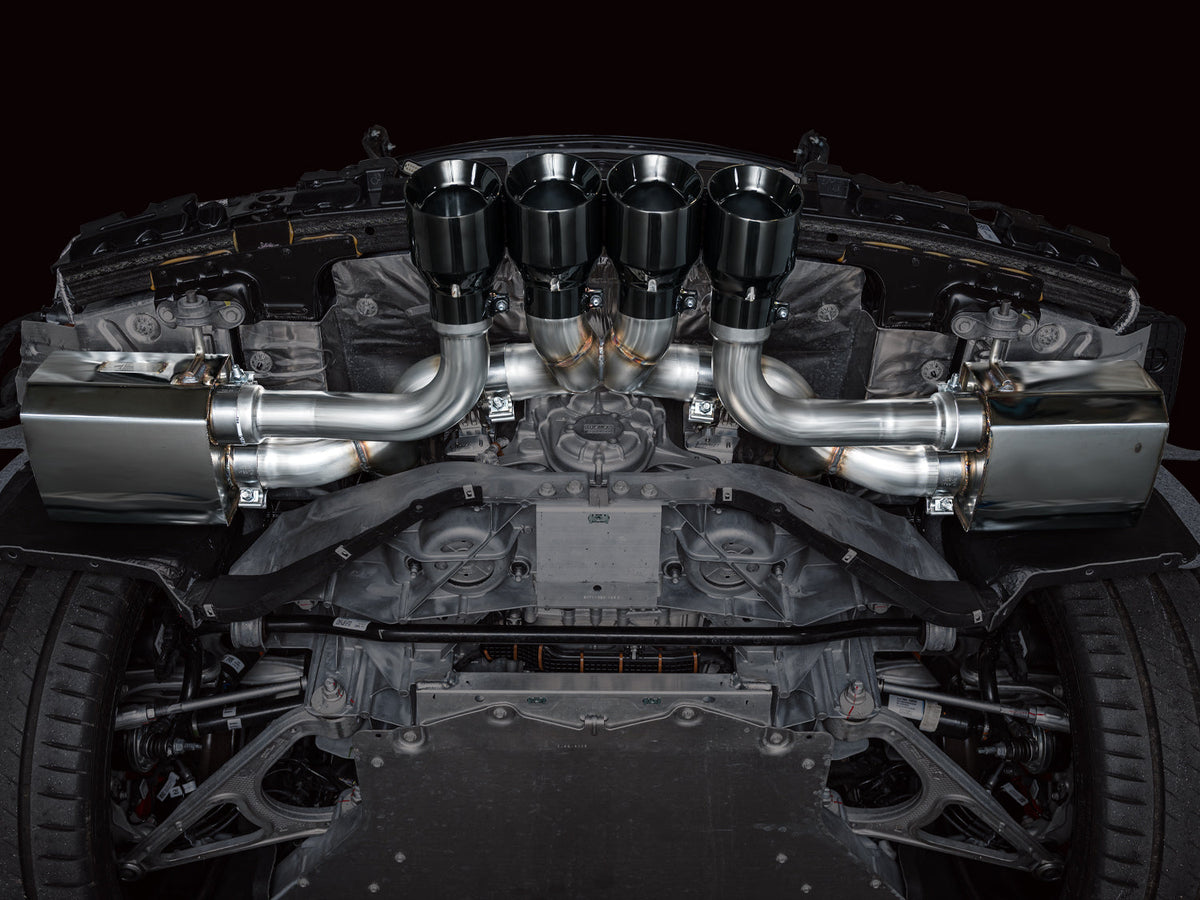 AWE SwitchPath Exhaust for C8 Corvette Z06 - Diamond Black Tips image 4