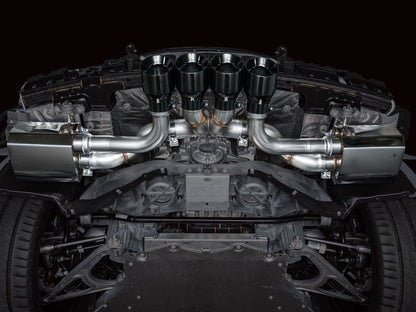 AWE SwitchPath Exhaust for C8 Corvette Z06 - Diamond Black Tips image 4