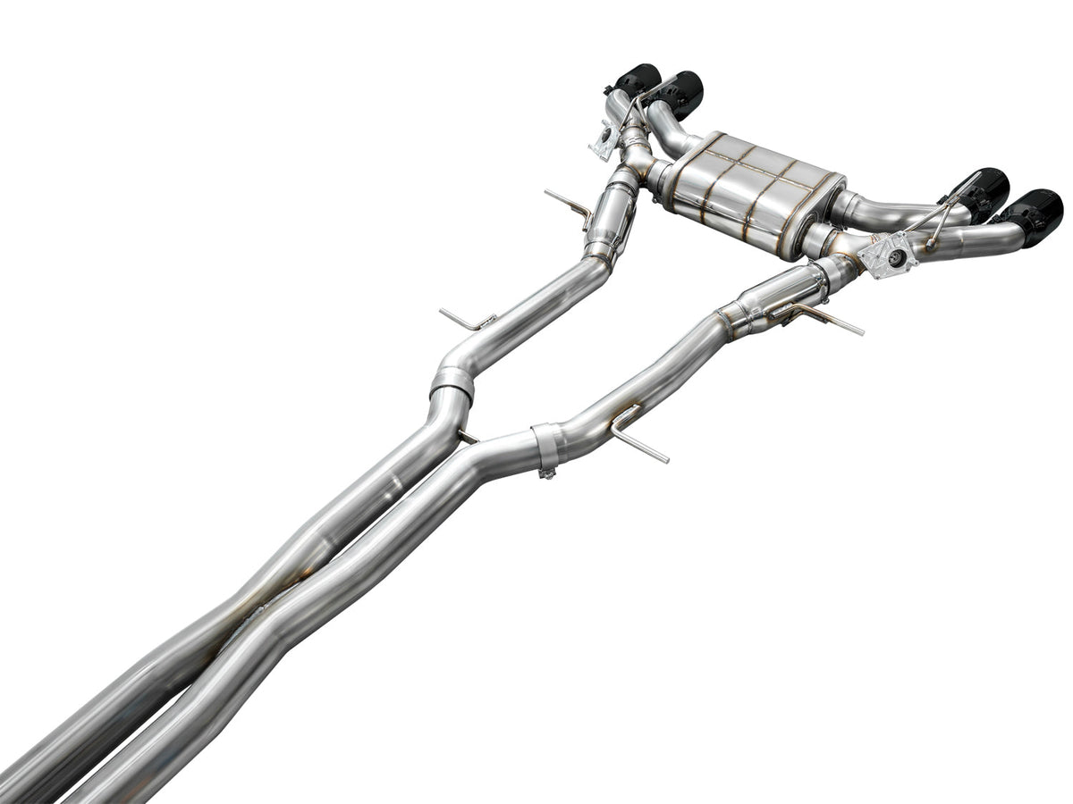 AWE SwitchPath™ Exhaust for Cadillac CT4-V Blackwing - Diamond Black Tips image 13