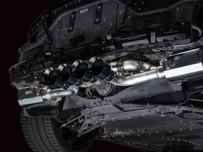 AWE SwitchPath Exhaust for C8 Corvette Z06 - Diamond Black Tips image 22