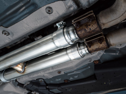 AWE SwitchPath™ Exhaust for Ford Mustang S550 Mach1 - Quad Chrome Silver Tip image 7