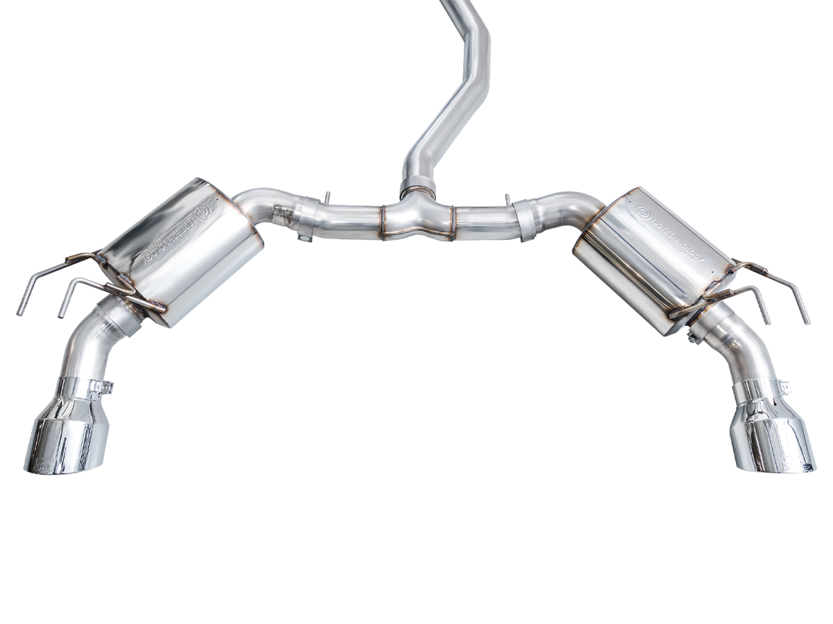 AWE Touring Edition Exhaust for FE1 Civic Si/DE4 Acura Integra - Chrome Silver Tips image 15
