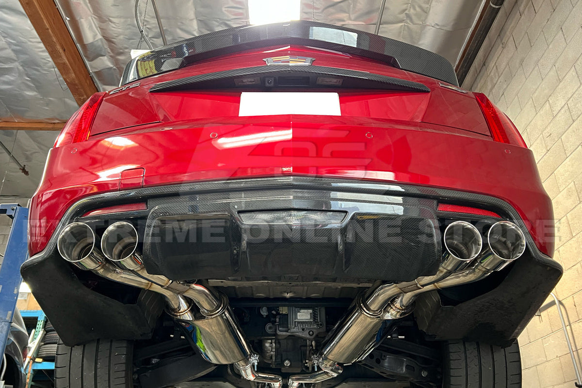 2016-19 Cadillac CTS-V Dual-Mode Mufflers Axle-Back Exhaust System image 5