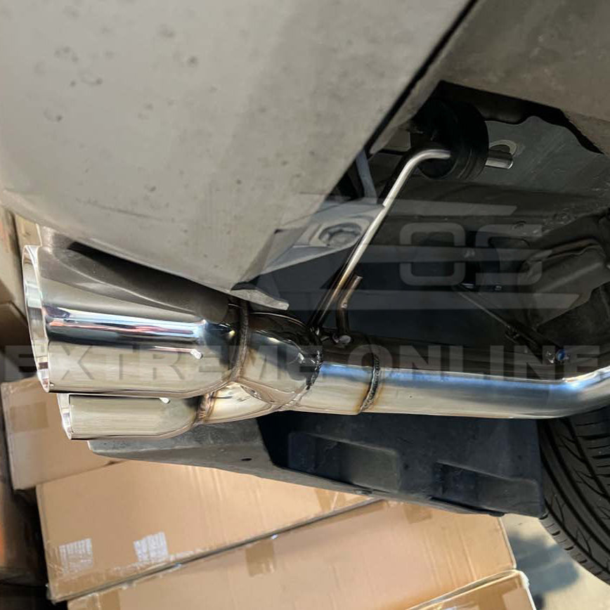 2011-14 Subaru Impreza WRX / STi Muffler Delete Axle Back Quad Exhaust image 7