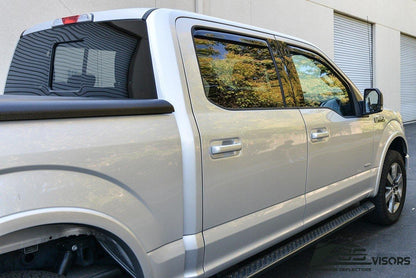 2015-20 Ford F-150 Crew Cab Window Visors image 6