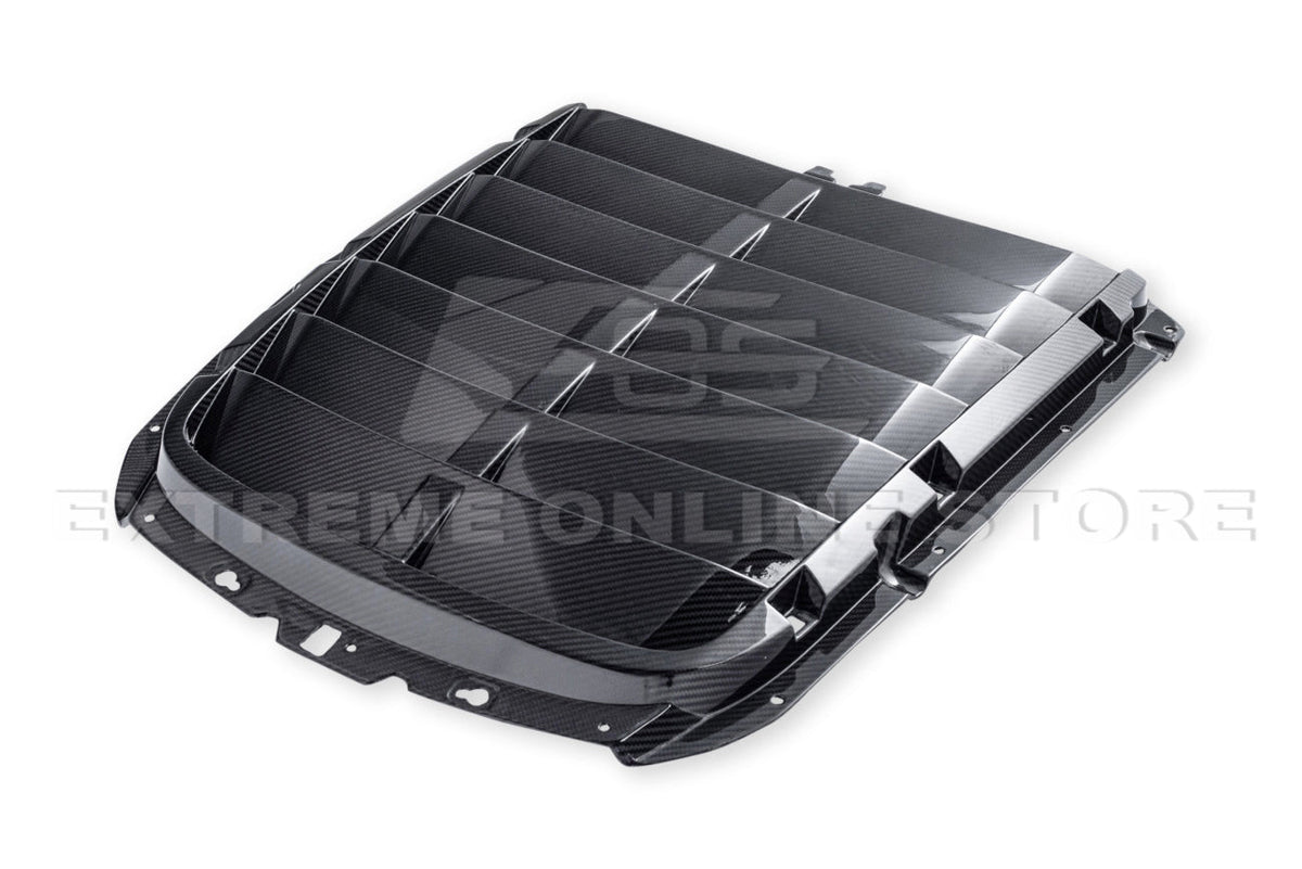 2020-23 Ford Mustang GT500 DRY CARBON FIBER Front Hood Vent image 6