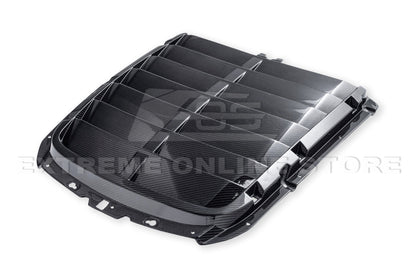 2020-23 Ford Mustang GT500 DRY CARBON FIBER Front Hood Vent image 6