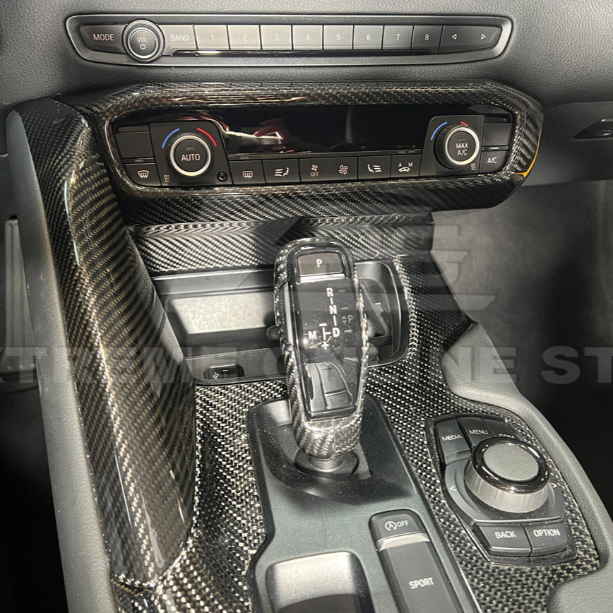 2020-Up Toyota Supra Center Console AC Switch Panel Cover image 8