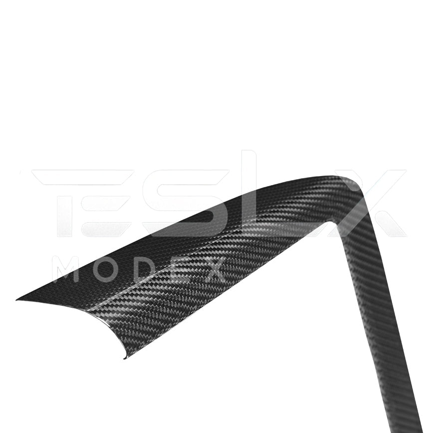 2024-Up Tesla Model 3, 2025-Up Model Y Carbon Fiber Interior Center Console Frame image 5