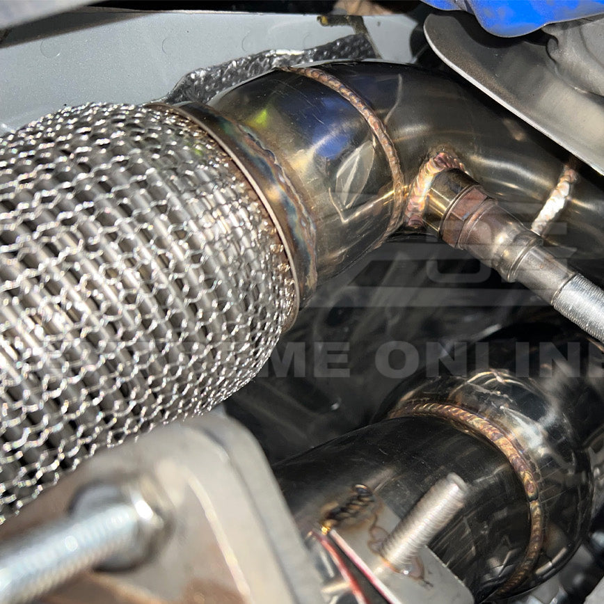 2021-PRESENT BMW G80 M3 G82 M4 ENGINE CATLESS DOWN PIPES image 13