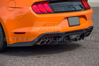 2018-22 Ford Mustang GT500 Rear Bumper Quad Tips Diffuser image 3