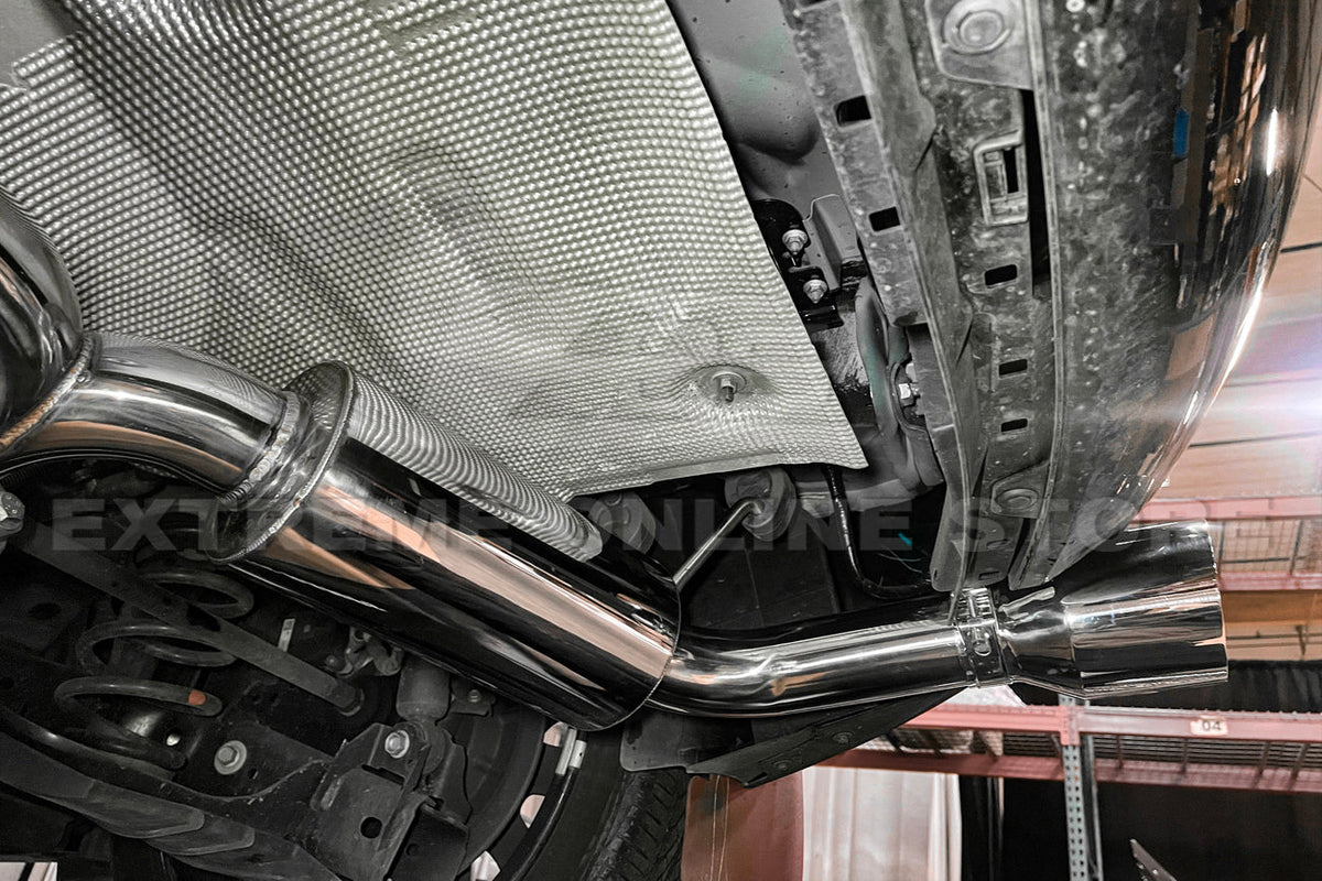 2019-Present Mazda 3 Hatchback Axle Back Dual Tips Muffler Exhaust image 5