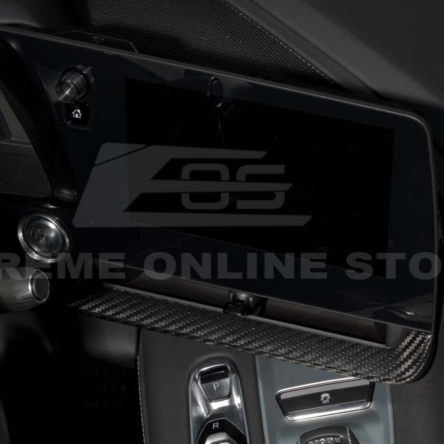 Corvette C8 DRY CARBON FIBER Dash Trim image 6