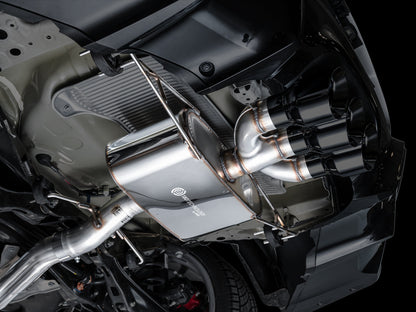 AWE Touring Edition Exhaust for DE5 Integra Type-S - Triple Diamond Black Tips image 13