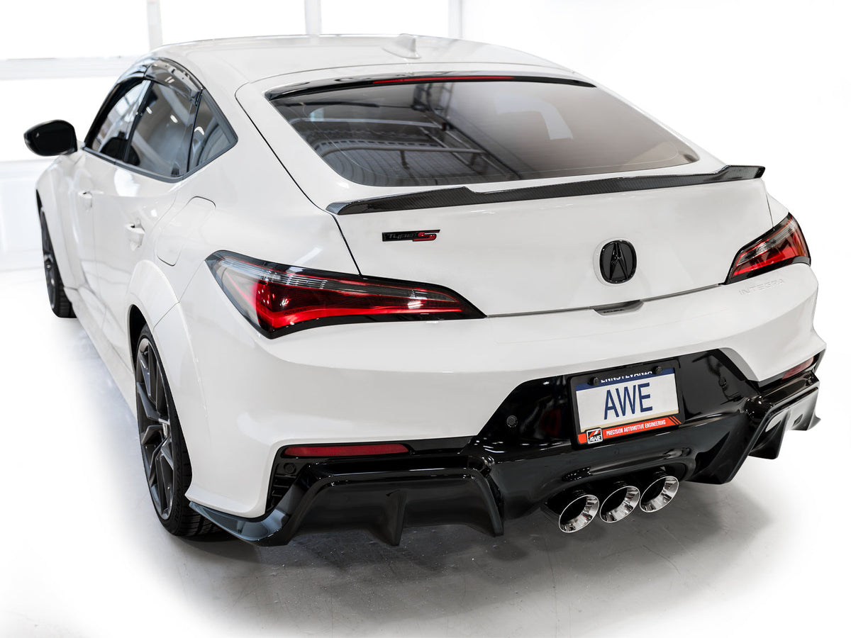 AWE Touring Edition Exhaust for DE5 Integra Type-S - Triple Chrome Silver Tips image 20