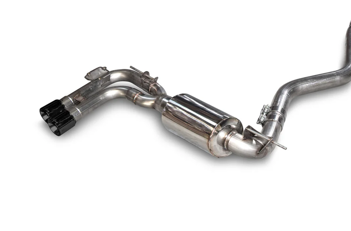 AWE Touring Edition Axle-back Exhaust for BMW F3X 28i / 30i, Single Side -- Diamond Black Tips (80mm) image 1